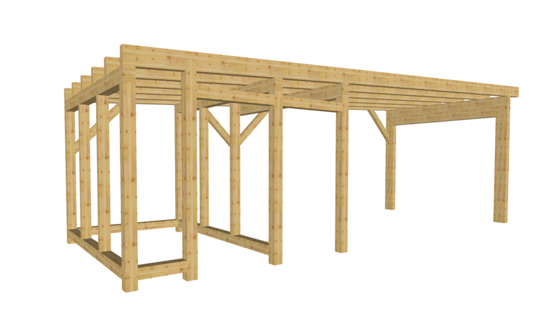 Konstruktion_Carport_mit_Abstellraum